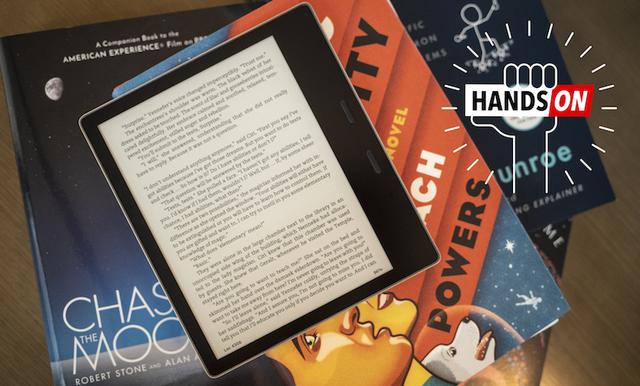 Amazonの新Kindle Oasisハンズオン：さよならブルーライト 
