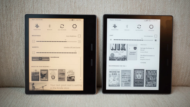 Amazonの新Kindle Oasisハンズオン:さよならブルーライト Amazonの新Kindle Oasisハンズオン:さよならブルーライト