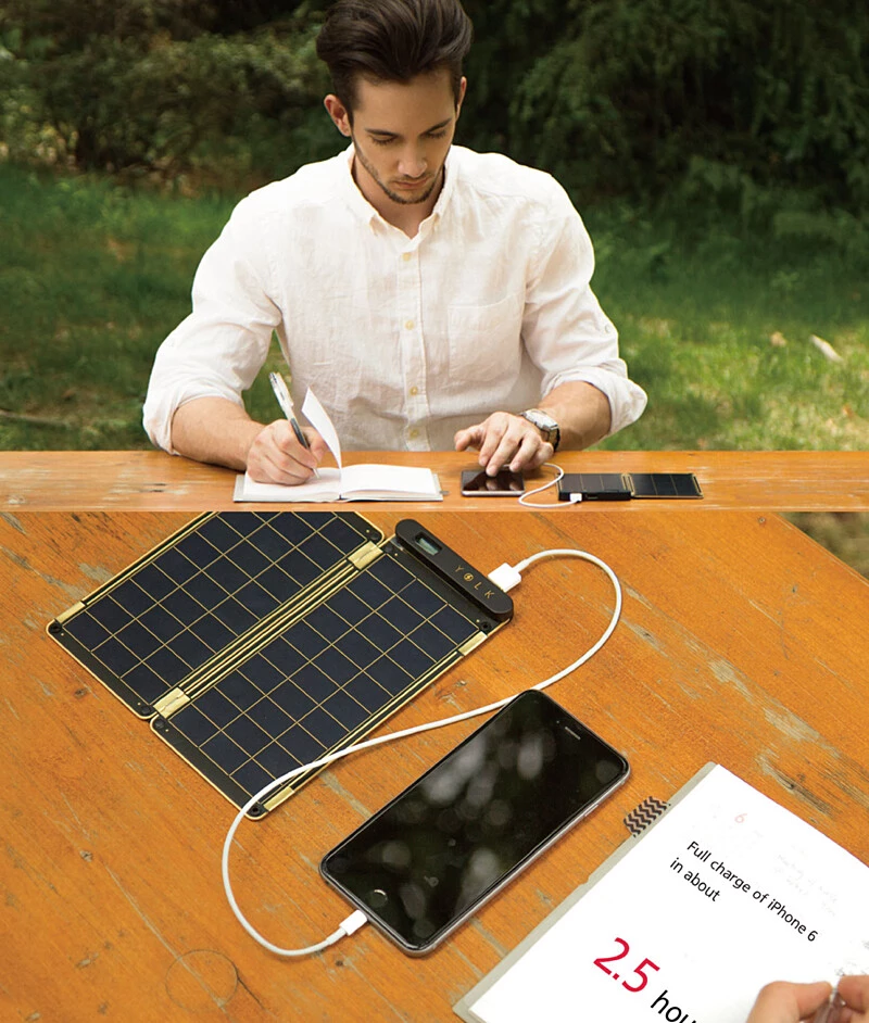手軽に太陽光発電ができる！ 非常時やアウトドアでも活躍する紙のよう