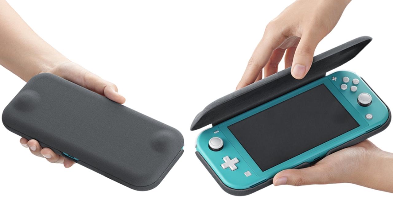Nintendo Switch Lite用ケース、ムダのないぴったりデザインで登場