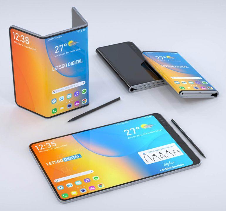 ipad LGタブレットセット 折りたたみiPad Pro感、なきにしもあらず？ 特許を元に作られたLGの｢三