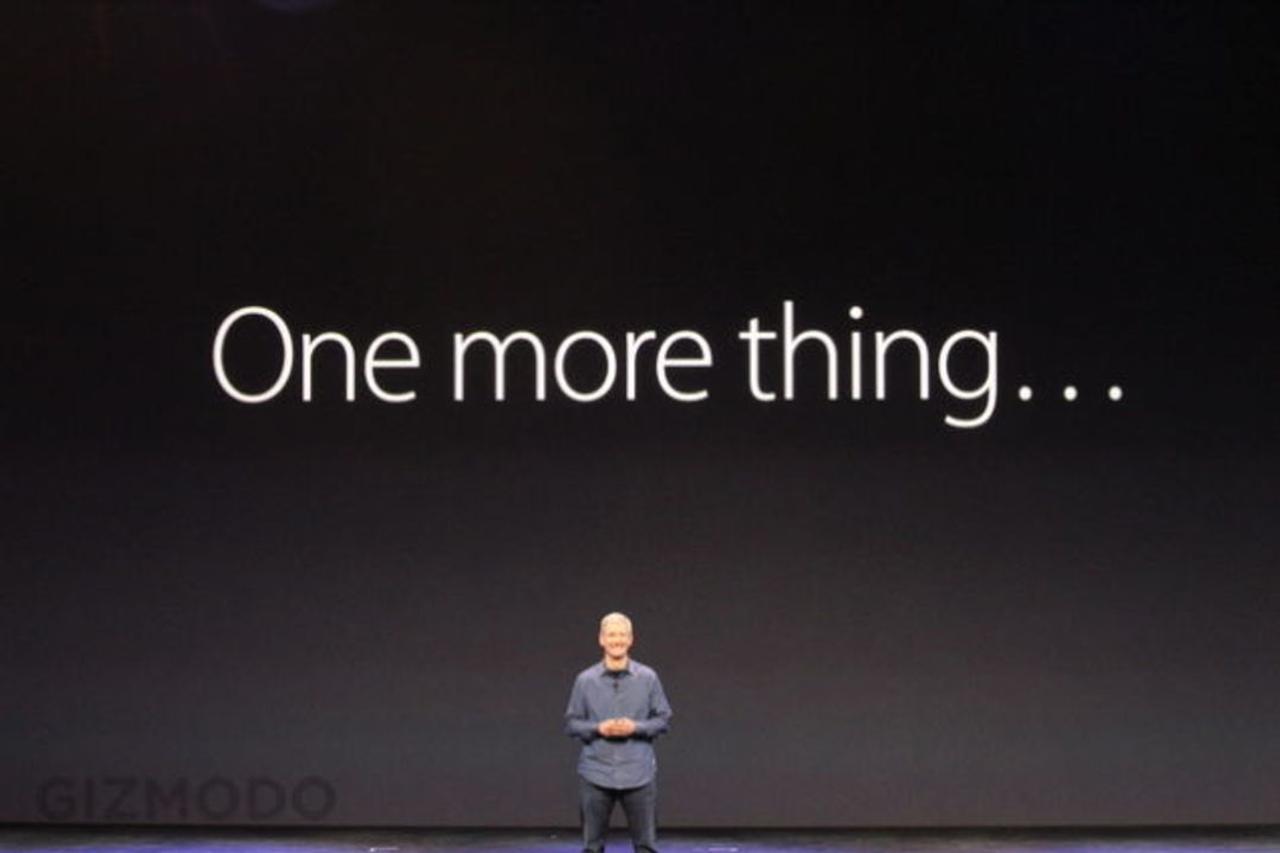 今年は｢One more thing...｣が復活？ あと新Apple TVも出るかも