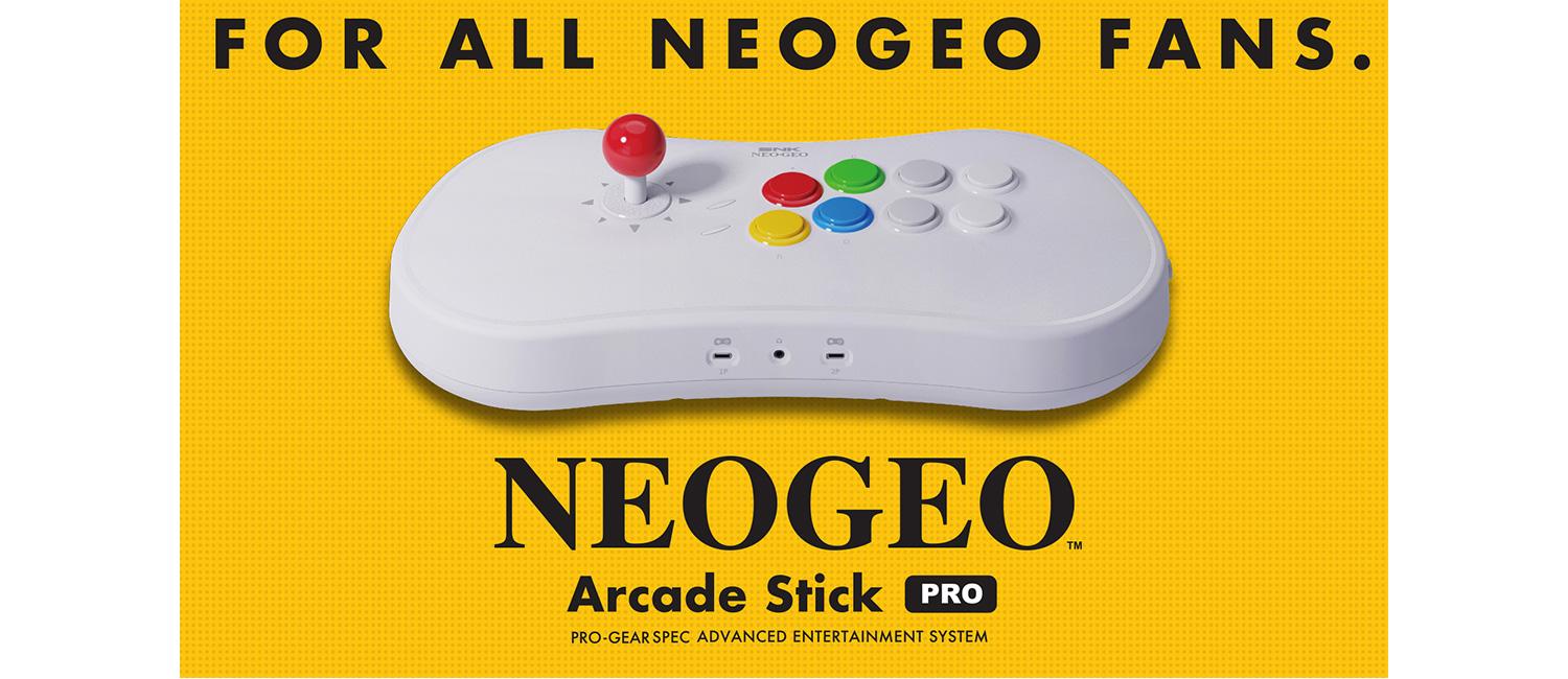 SNKの新ハードは20作入りのコンソール型！｢NEOGEO mini｣用アケコンにも