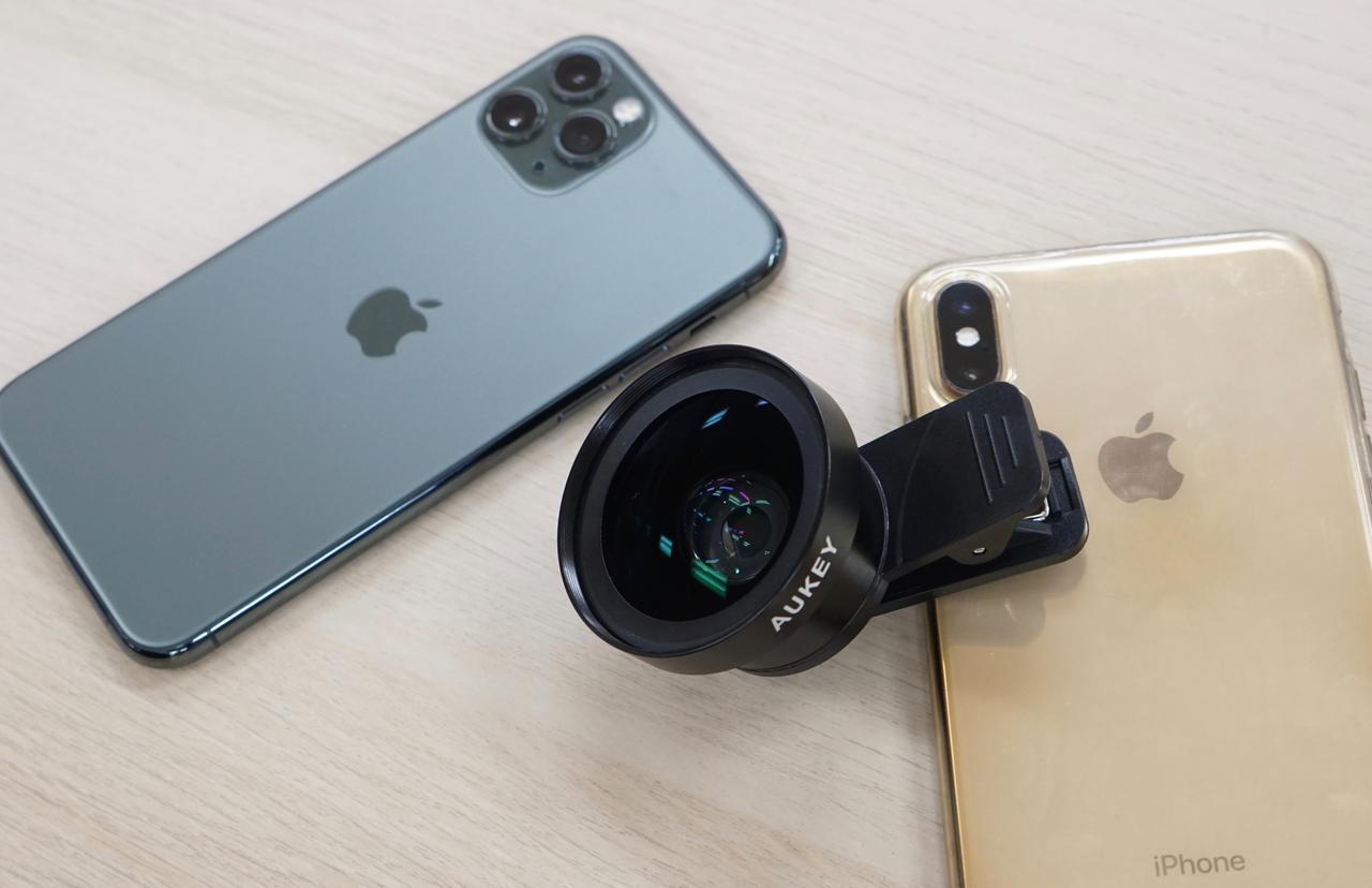 iPhone XSにクリップ広角レンズで、iPhone 11 Proの超広角カメラと戦えるの？