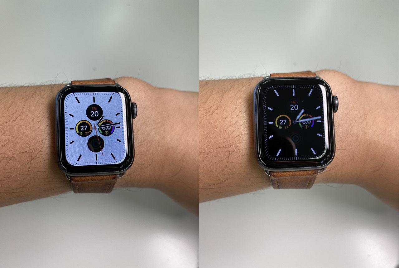 新しいApple Watchの常時点灯ディスプレイ、いろんなウォッチフェイスで試してみました