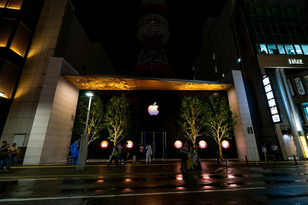 Apple 福岡オープン前夜、Apple 福岡天神ラストナイト | ギズモード・ジャパン