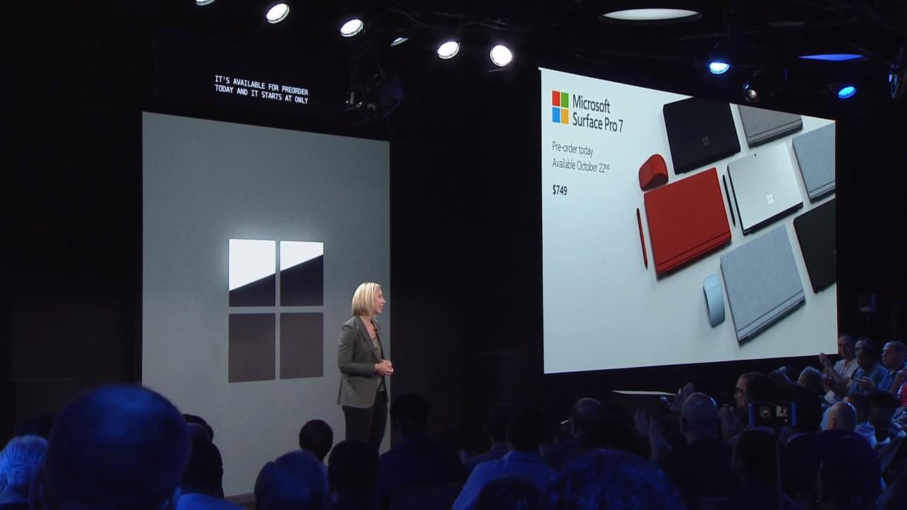 USB-C搭載だあああああ。新型2-in-1 PC｢Surface Pro 7｣発表！ #MicrosoftEvent