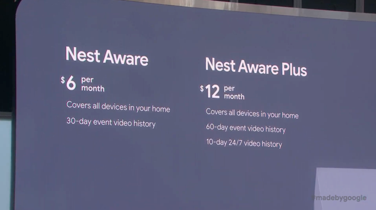 nest aware subscription sign up