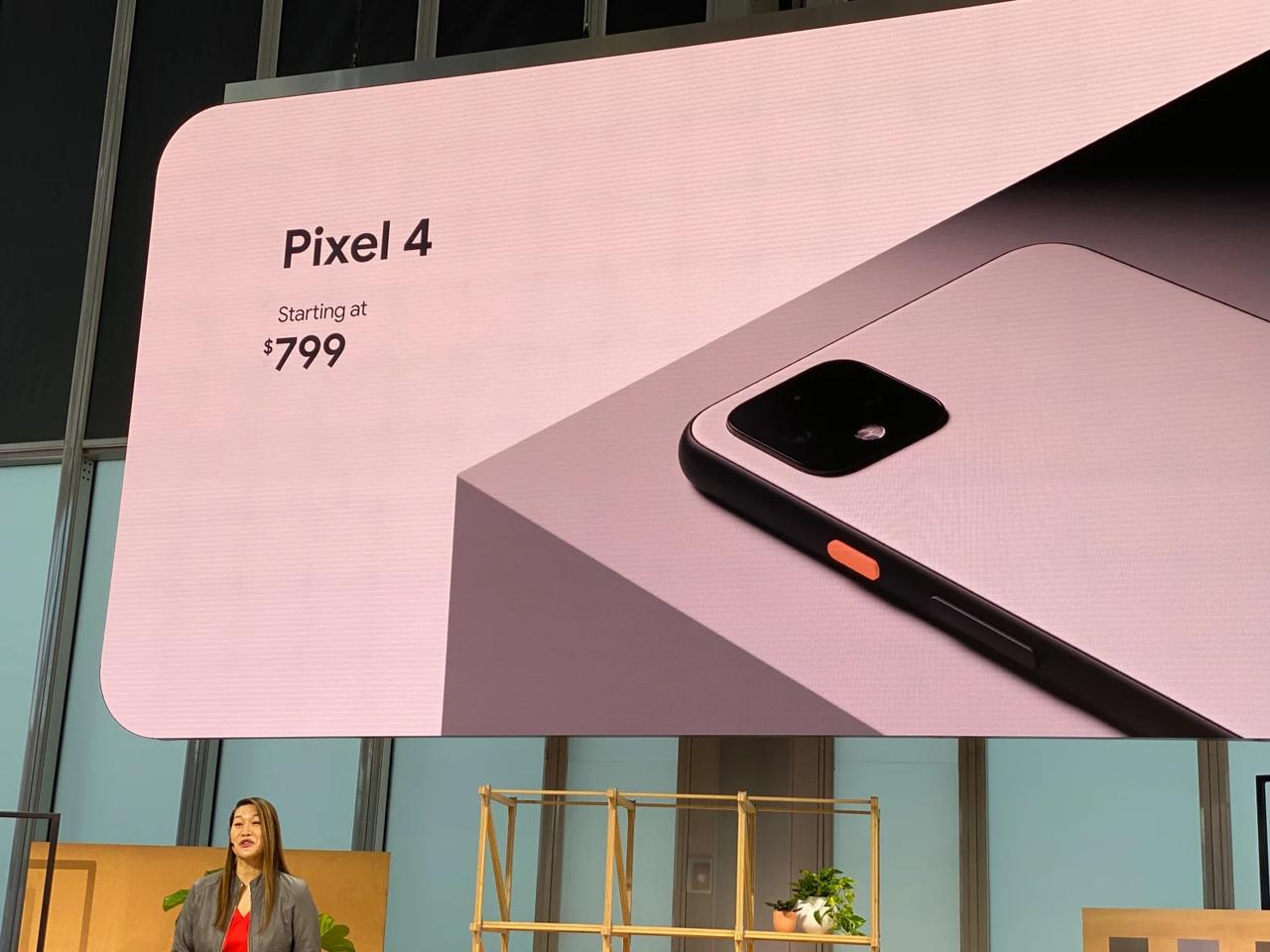 Pixel 4は799ドル（約8万7000円）から発売！