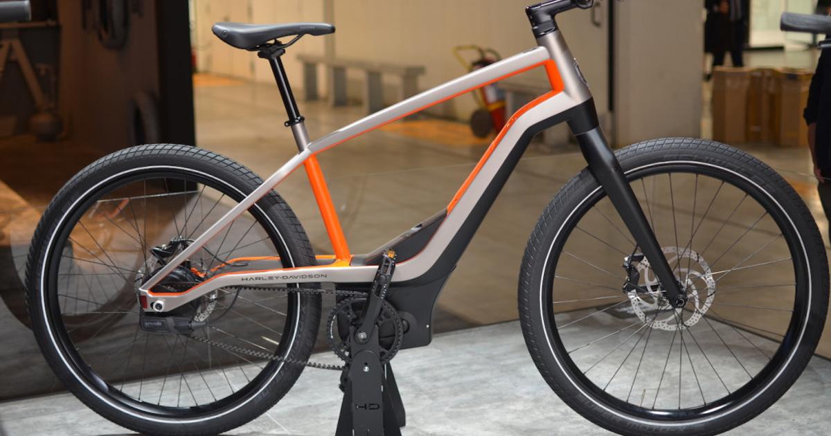 バイクじゃなくて電動自転車！ スタイリッシュなハーレーダビッドソン 