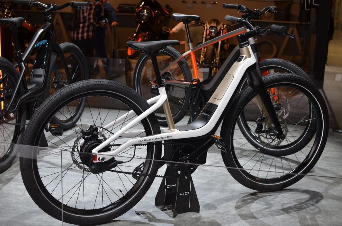 バイクじゃなくて電動自転車！ スタイリッシュなハーレーダビッドソン 