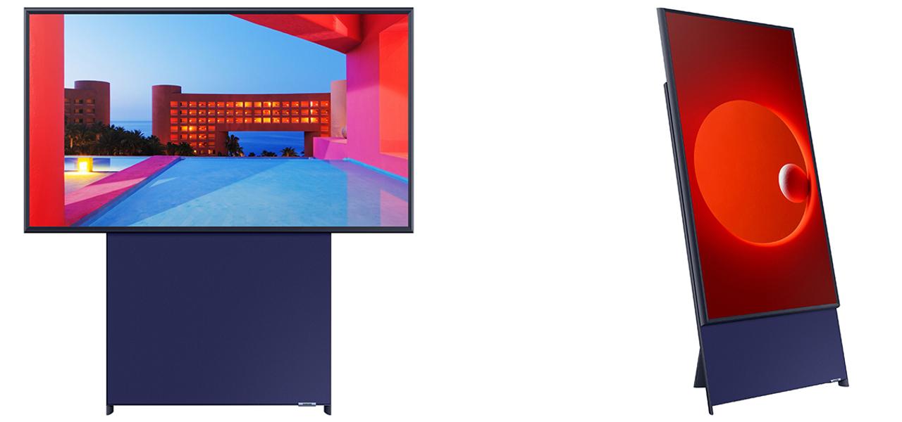 なるほど今っぽい。Samsungテレビ｢Sero｣は縦になる！ #CES2020