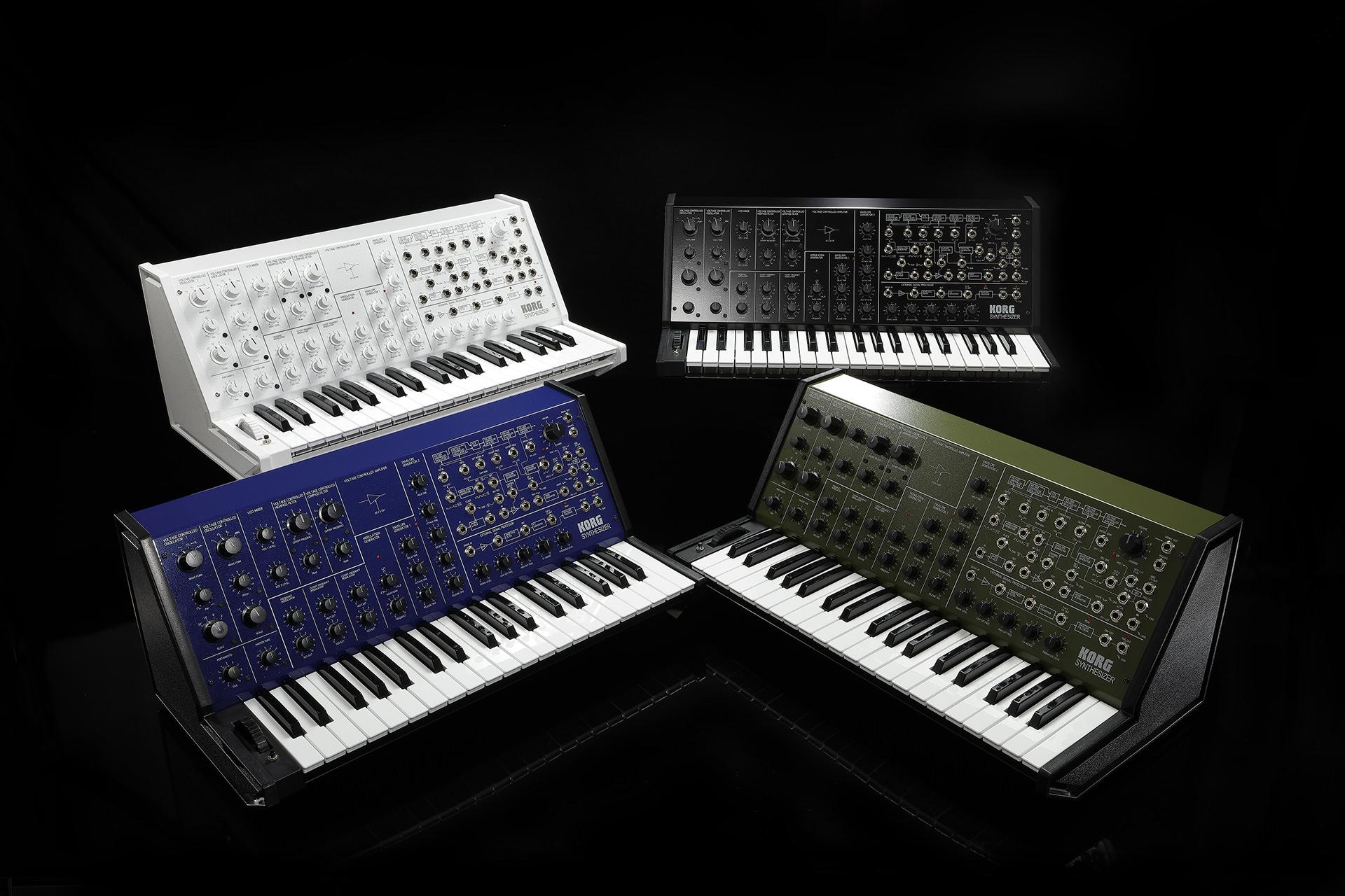 KORGから「MS-20」もフルサイズで復刻。この新規カラー、良すぎる