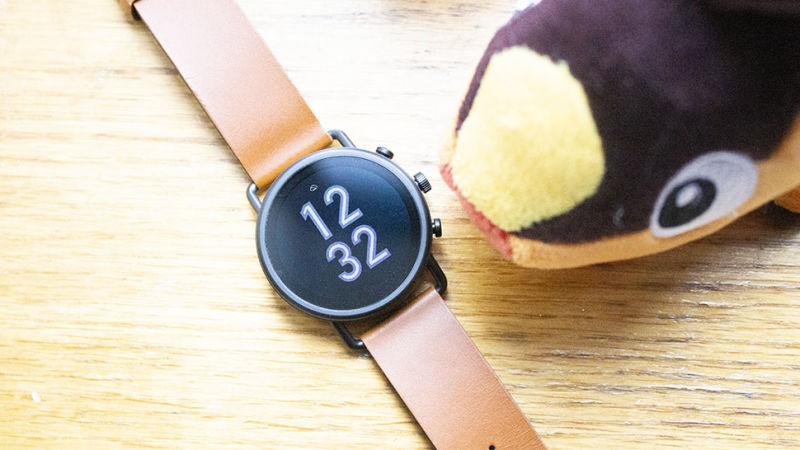 Skagen Falster 3」レビュー：見た目はレザーなのに汗に強いストラップ 