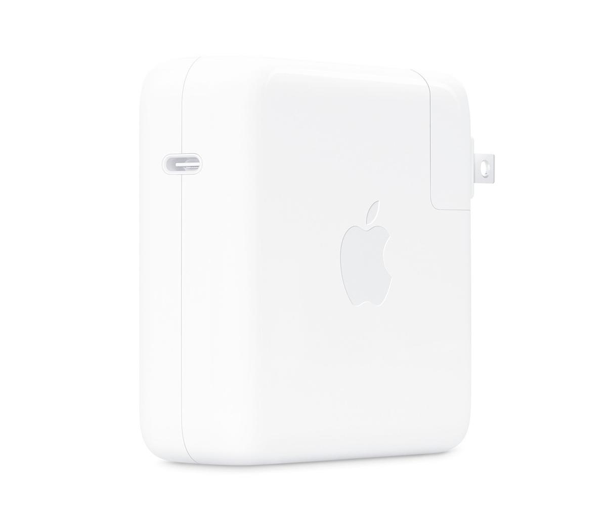 Apple 電源アダプター 折りたたみ式 ホワイト デカデカなAppleのUSB-C電源アダプタ、小さくなるかも | ギズモード