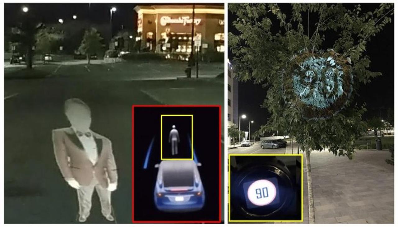 テスラの自律運転AI、ドローンに照射された｢幽霊｣画像にダマされる
