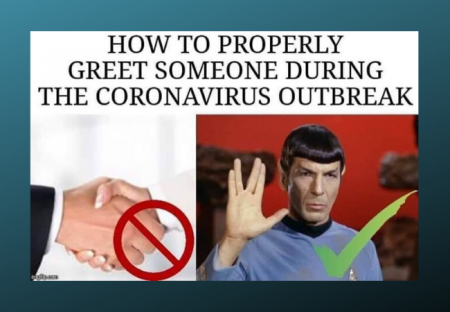 握手NGでコロナウイルス対策。『スタートレック』のあいさつを見習おう
