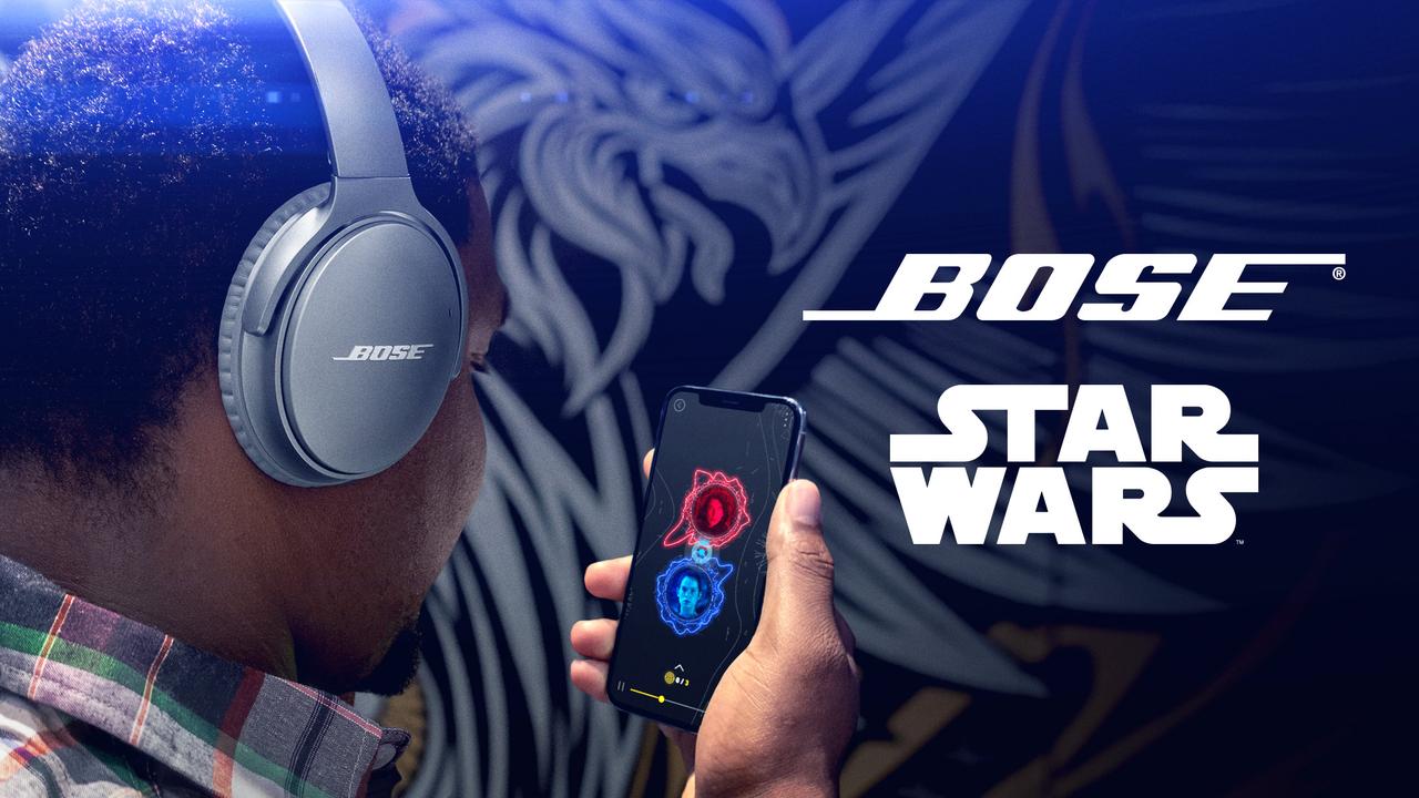映画『スター・ウォーズ』のキャラ視点で音を疑似体験できる｢Bose Star Wars Audio AR｣