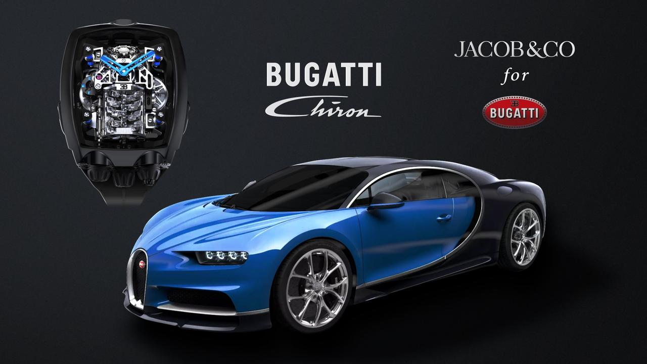 W16エンジンを載せたブガッティ・シロンの高級腕時計、3000万円！