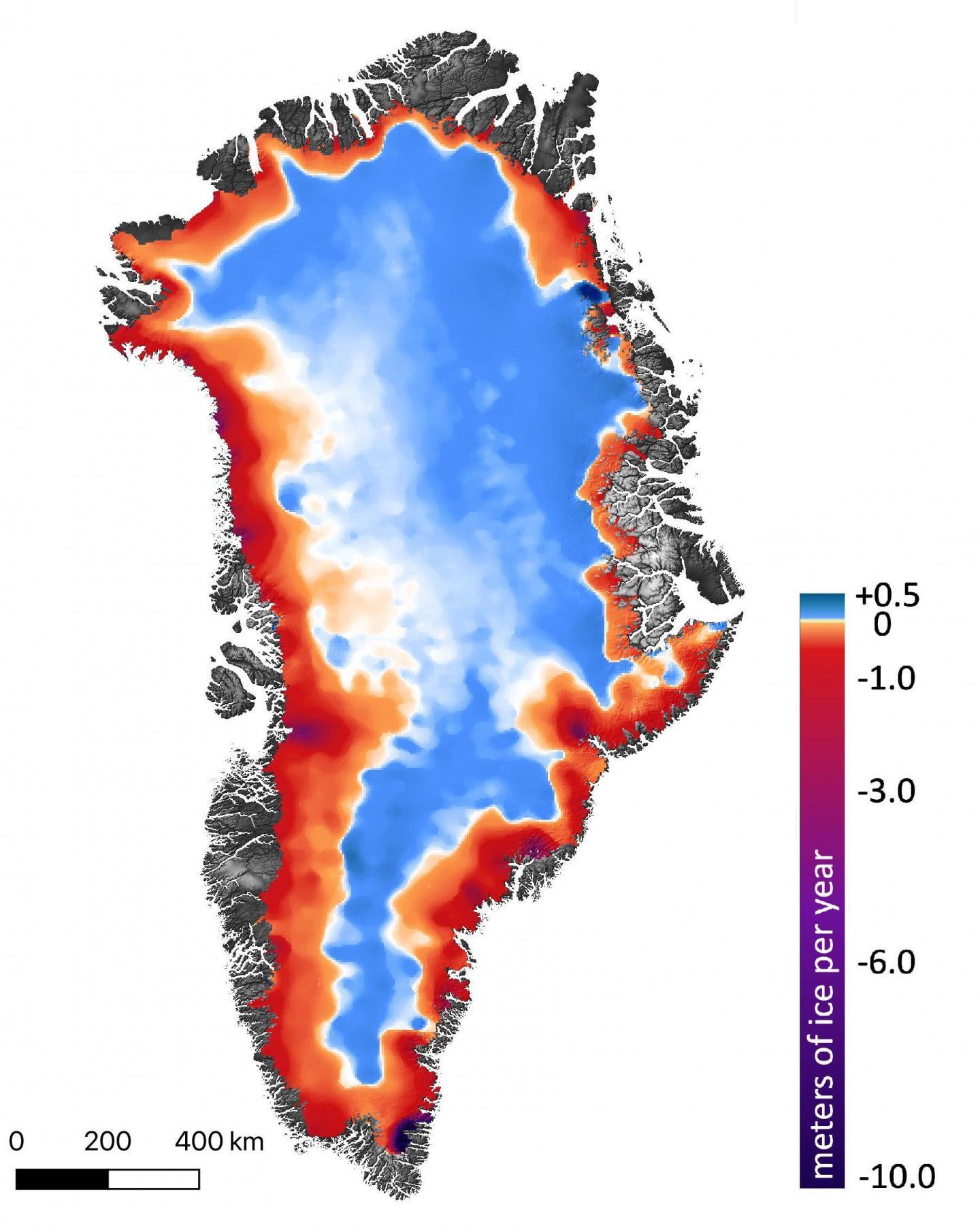 氷床と万年雪などで有名な世界最大の島グリーンランド 99年前のシロクマさんの硬貨 氷床と万年雪などで有名な世界最大の島グリーンランド 99年