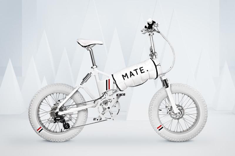 ファッションブランド「モンクレール」とMATEがコラボしたeバイクが 