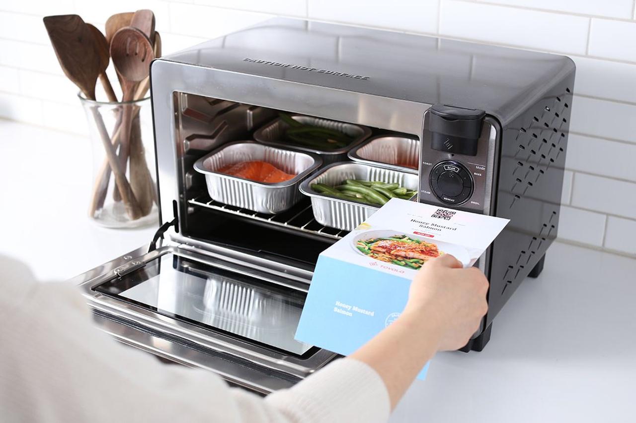 冷凍食品のバーコード読み取りで自動調理。スマートWi-Fiスチームオーブンが2万5000円