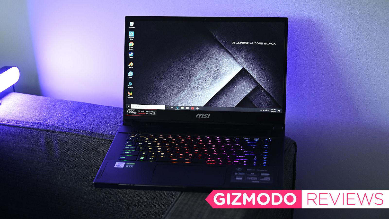 MSI GS66 Stealthレビュー：ハイスペックでRGB控えめなゲーミング