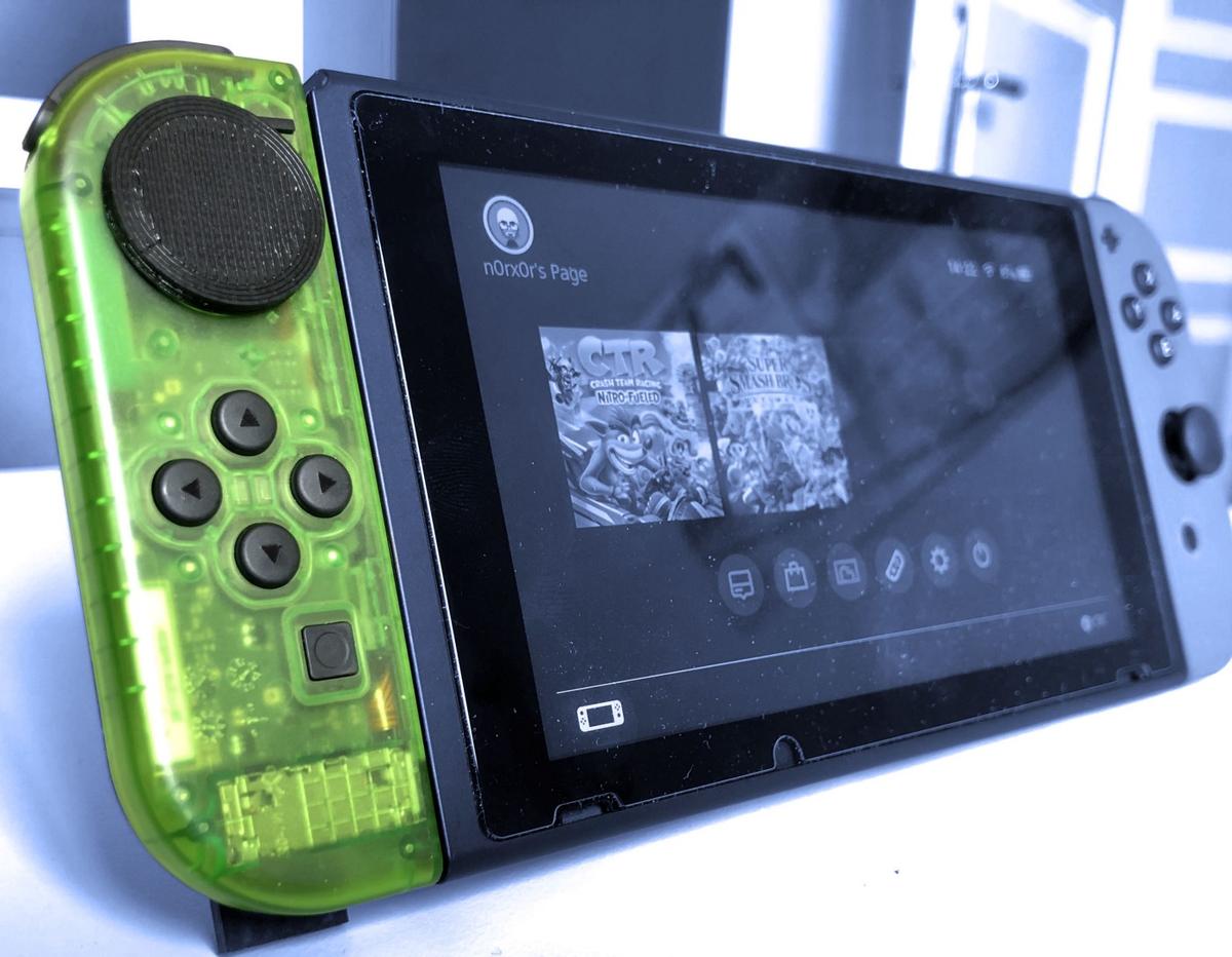 ドリフト問題を解消。Nintendo Switchのジョイコンをタッチパッドにし