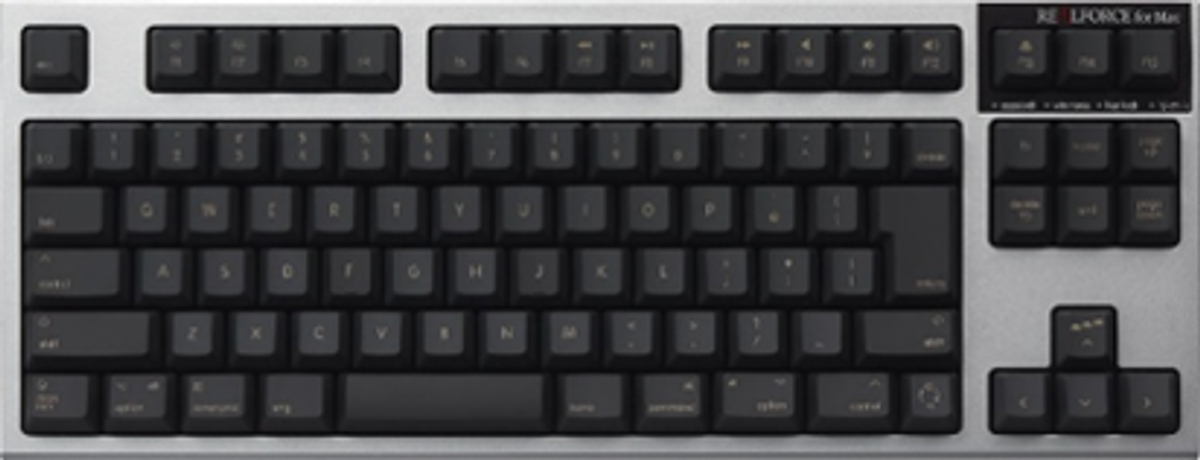 【極美品】REALFORCE for Mac テンキーレス フェザータッチを極めるテンキーレスREALFORCEにMac版が颯爽登場