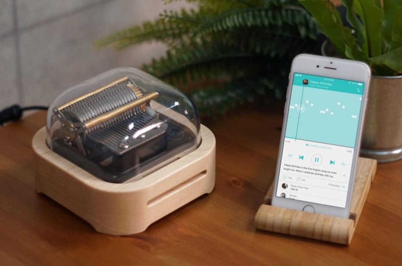 ヘビメタでも『蛍の光』でもご自由に。好きな曲を流せるスマート・オルゴールが3万5500円