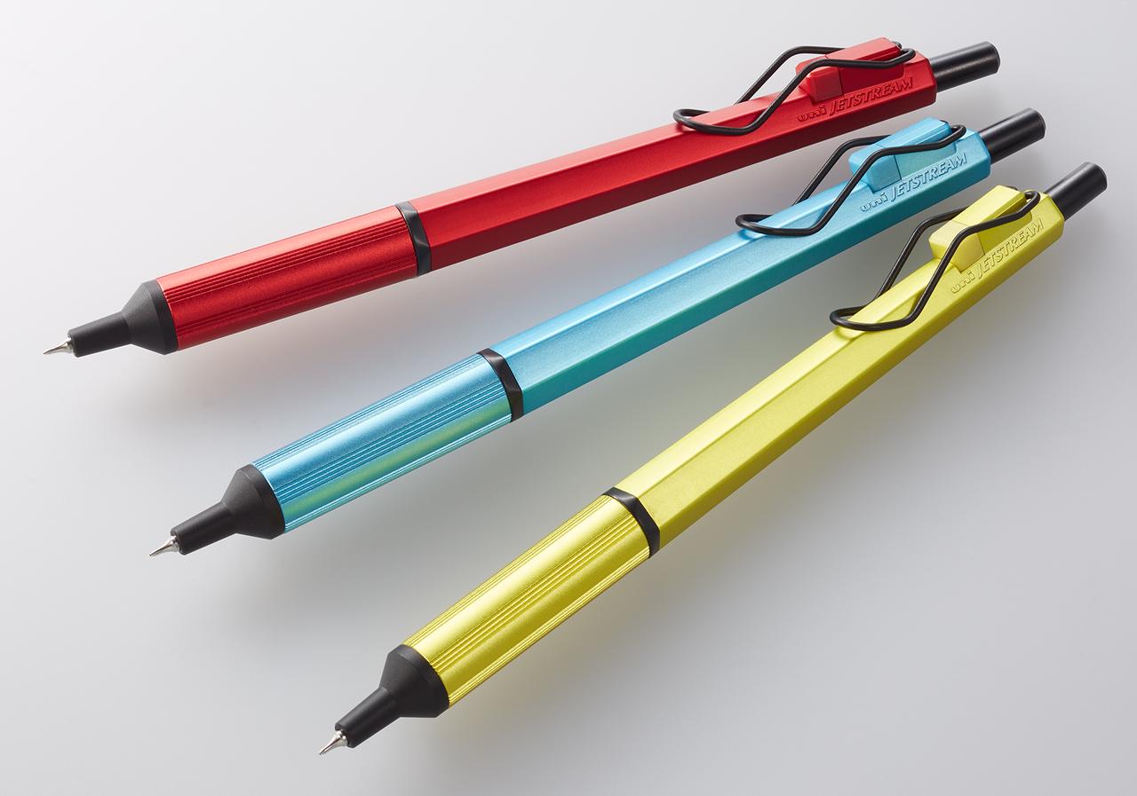世界最小ボール径0.28mmの油性ボールペン｢JETSTREAM EDGE｣に限定カラー降臨