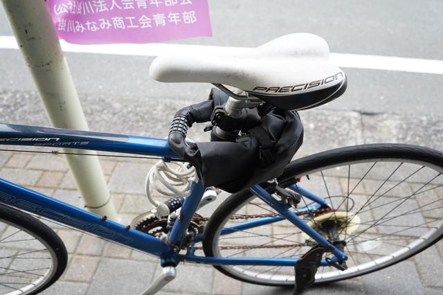 自転車専用ロック付防水バッグ｢Overade LOXI｣を使ってみた