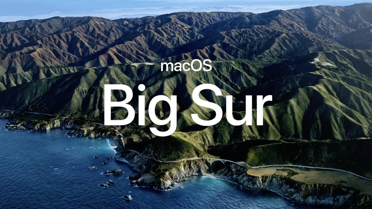 次のmacOSの名前は｢Big Sur｣です #WWDC20
