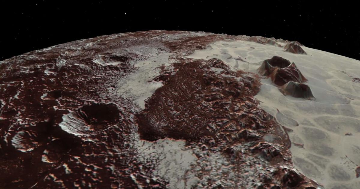 無人宇宙探査機が明かす太陽系の絶景、火星のオリンポス山や冥王星の氷の剣などの地形が判明