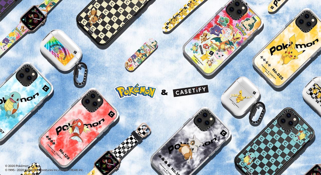 CASETiFY x Pokémonコラボのコレクションが誕生
