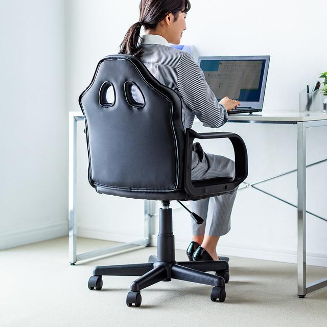 手狭な部屋でもウィナーになりたいならミドルバックのゲーミングチェア