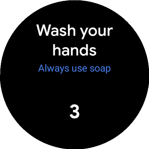Wear OSにも手洗いタイマーが導入されるって