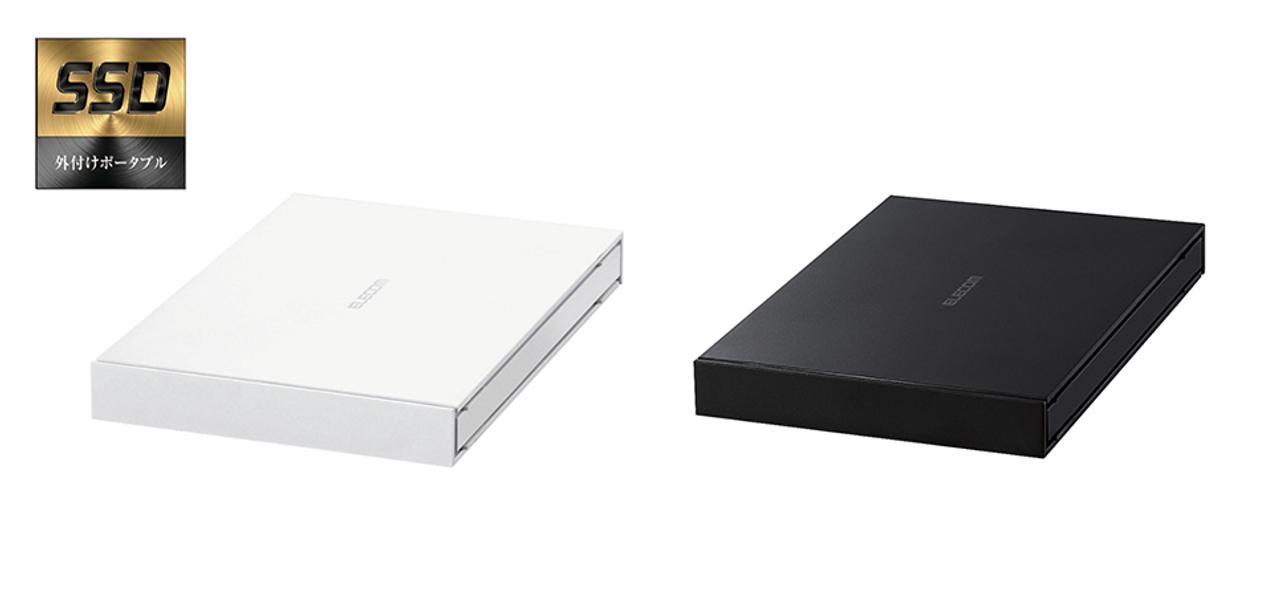 4000円で買える外付けSSD！エレコムのミニマルなSSD