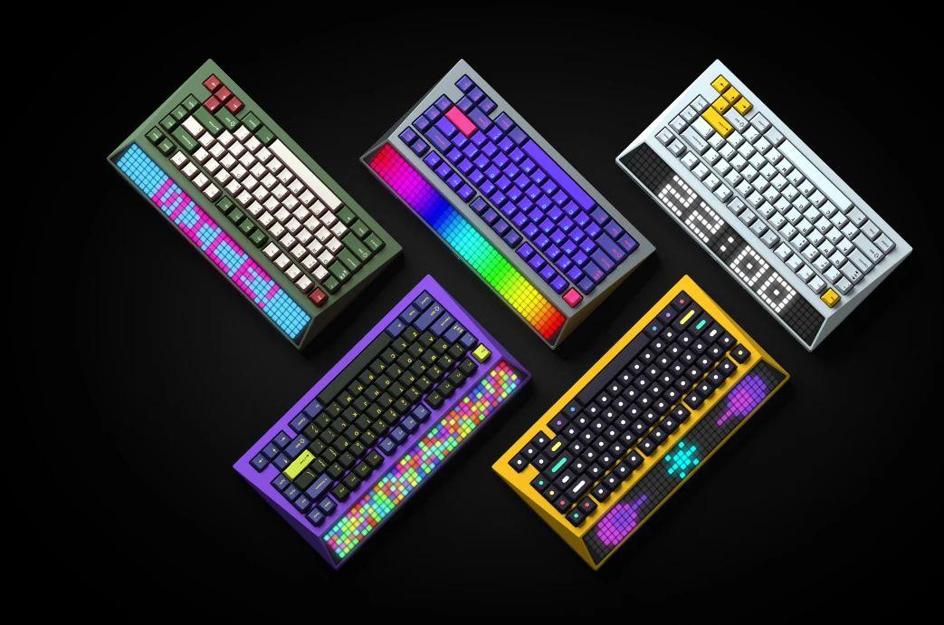 サイバーパンク的ネオン味がたまらないキーボード｢CYBERBOARD