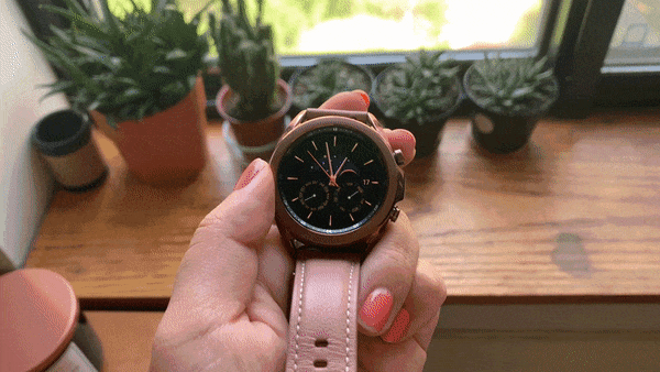 Galaxy watch3の回転ベゼル