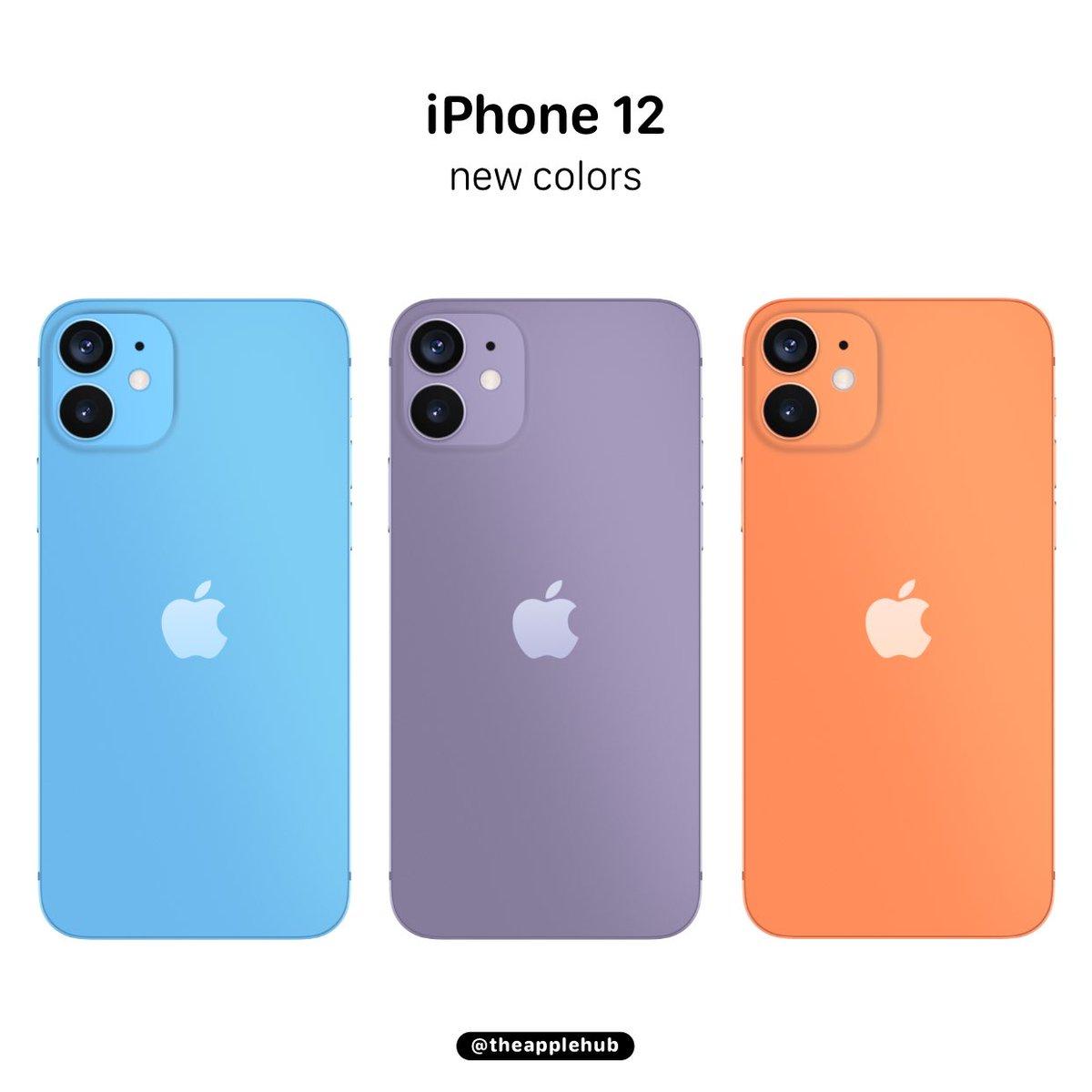 iPhone 12とiPhone 12 Max、カラバリ豊富でパープルは濃くなるかも