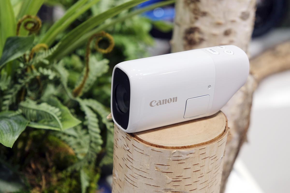望遠鏡型カメラ「PowerShot ZOOM」ハンズオン：100mm・400mmレンズが 