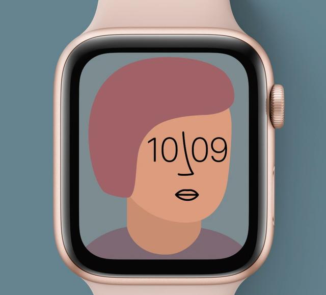 アート文字盤のwatchface