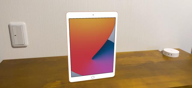 無印のiPadのAR画像