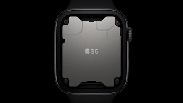 Apple Watch Series 6のチップを表す画像