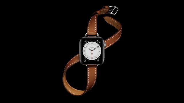 Apple Watch Series 6、エルメスバンドの画像