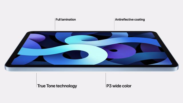 新型iPad Airのディスプレイについての情報画像