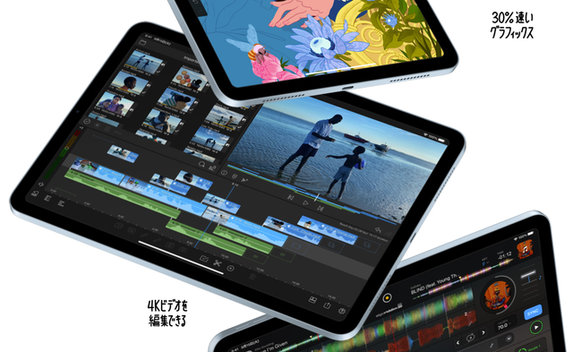 第4世代iPad AirのA14 Bionicの性能についての画像
