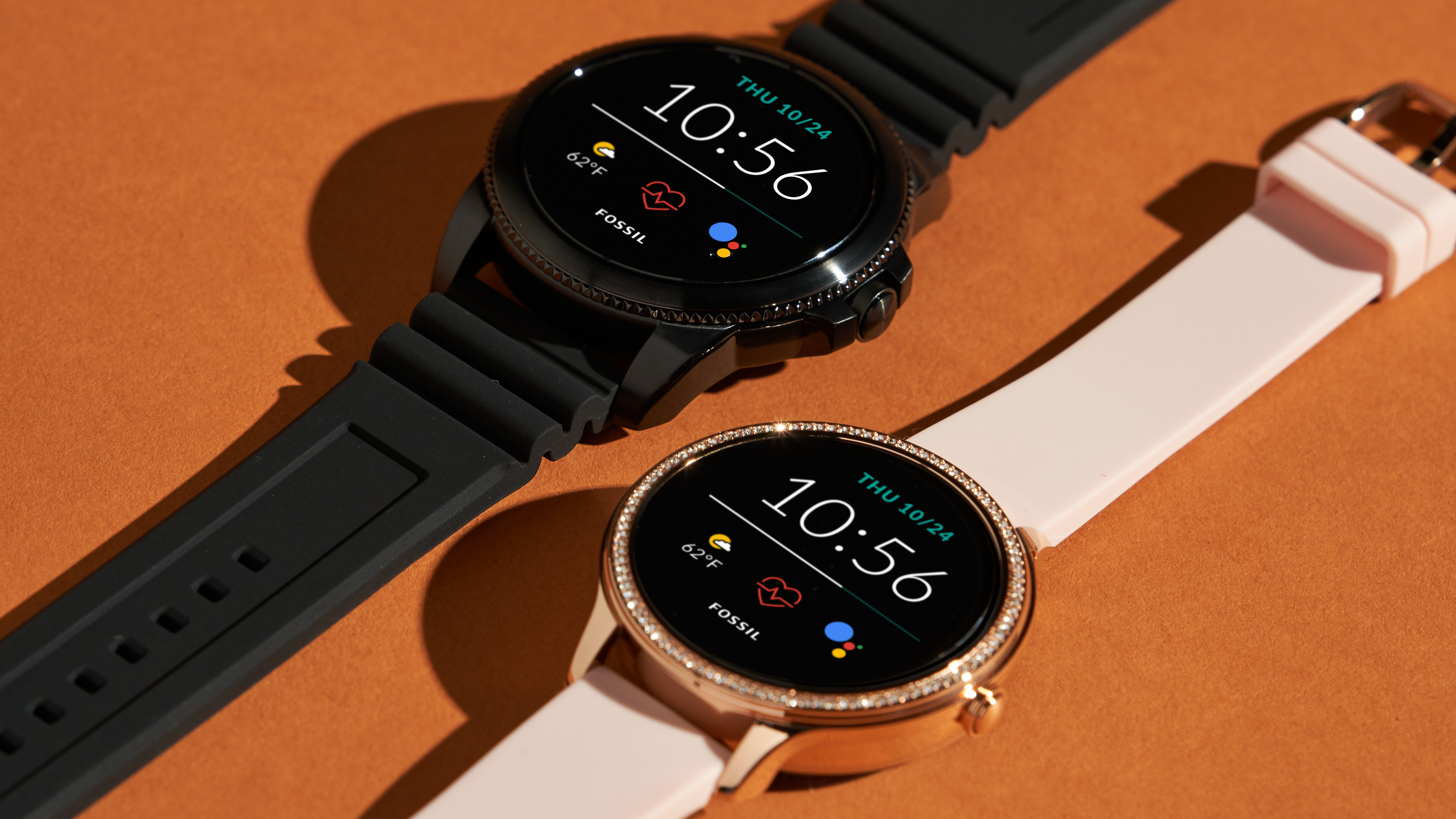 Google Wear OS】FOSSIL 滾り スマートウォッチ