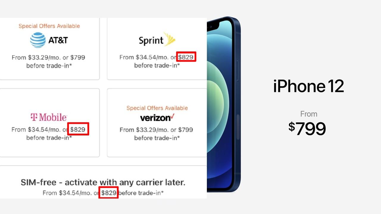 iPhone12とminiの米Apple直販モデル、実は30ドル高い | ギズモード